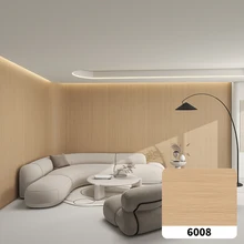 DUUEIHHUER Best Selling 14 Silk Wood Grain Wallpaper Modern Home Easy Installation Waterproof Heat Insulation Striped Pattern