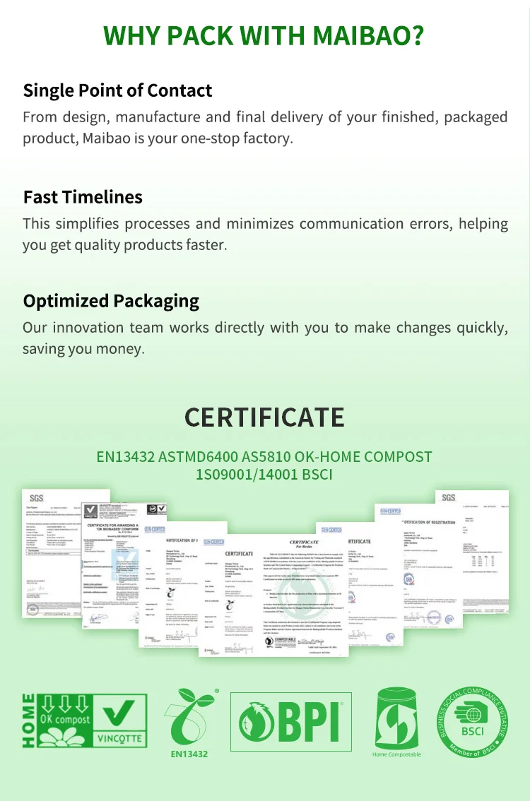 Compostable Glassine Paper Bag For Clothing Packaging Translucent
