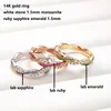 14K gold ring lab ruby
