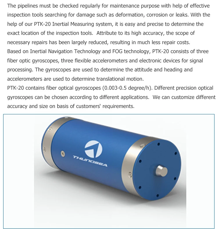 Ptk-20 Fiber Optic Gyro Compass System Inertial Measuring System For ...