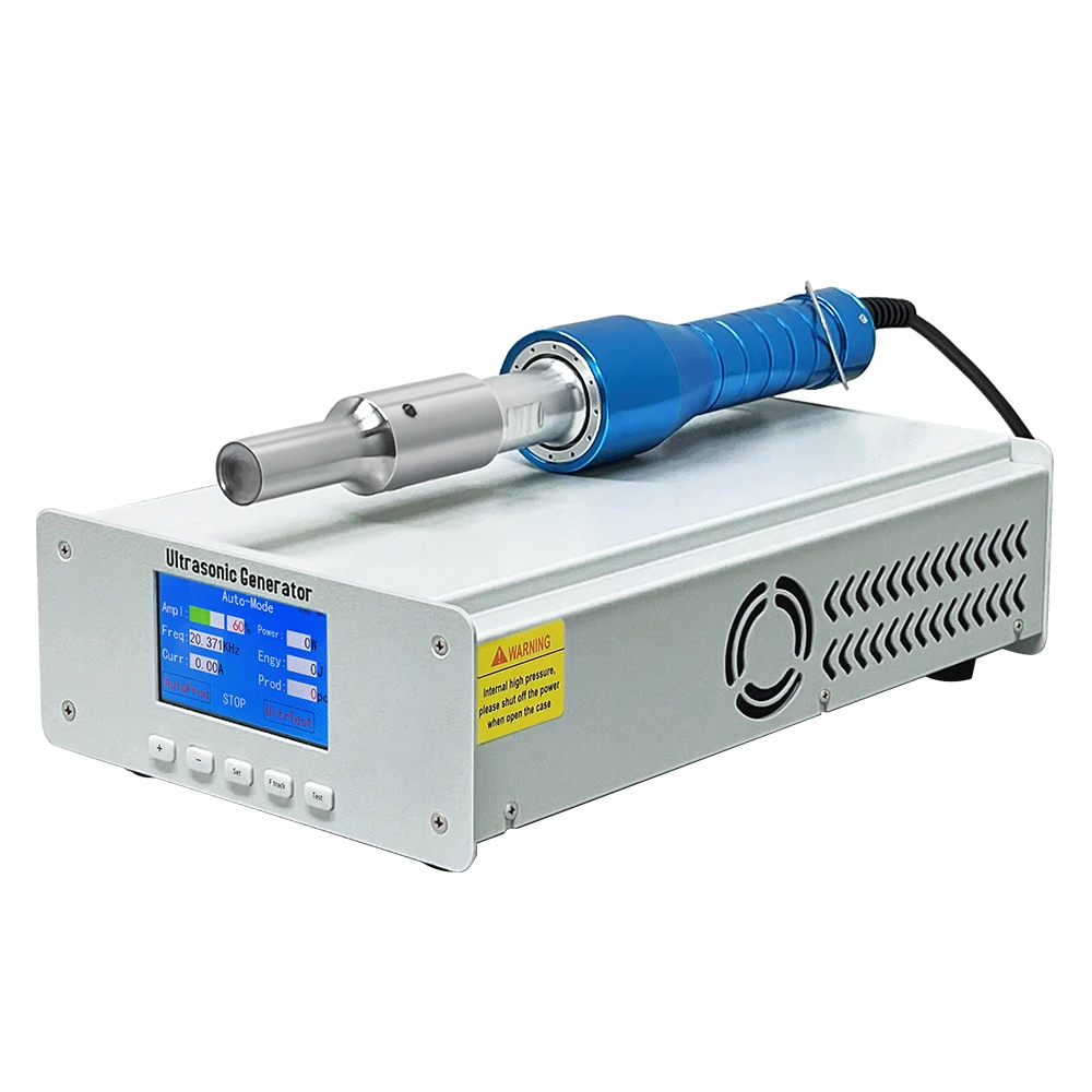 Hand-held Ultrasonic Welding Machine for Sewing Edge Positioning of Clothing Fabrics