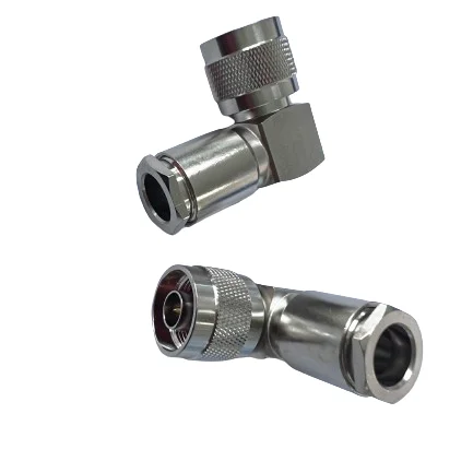 product top class n jw7 coaxial connector right angle male n connector for rg8 rg213 cables-3