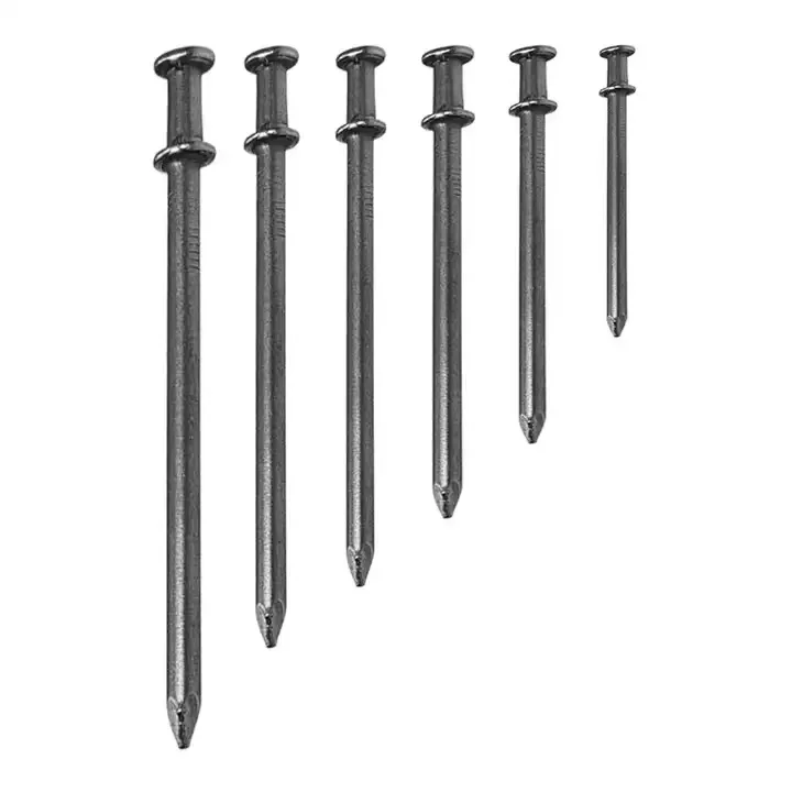 Grip-Rite 6D Duplex Nails - 1-3/4" Bright Steel Double Head 5 Lb Case