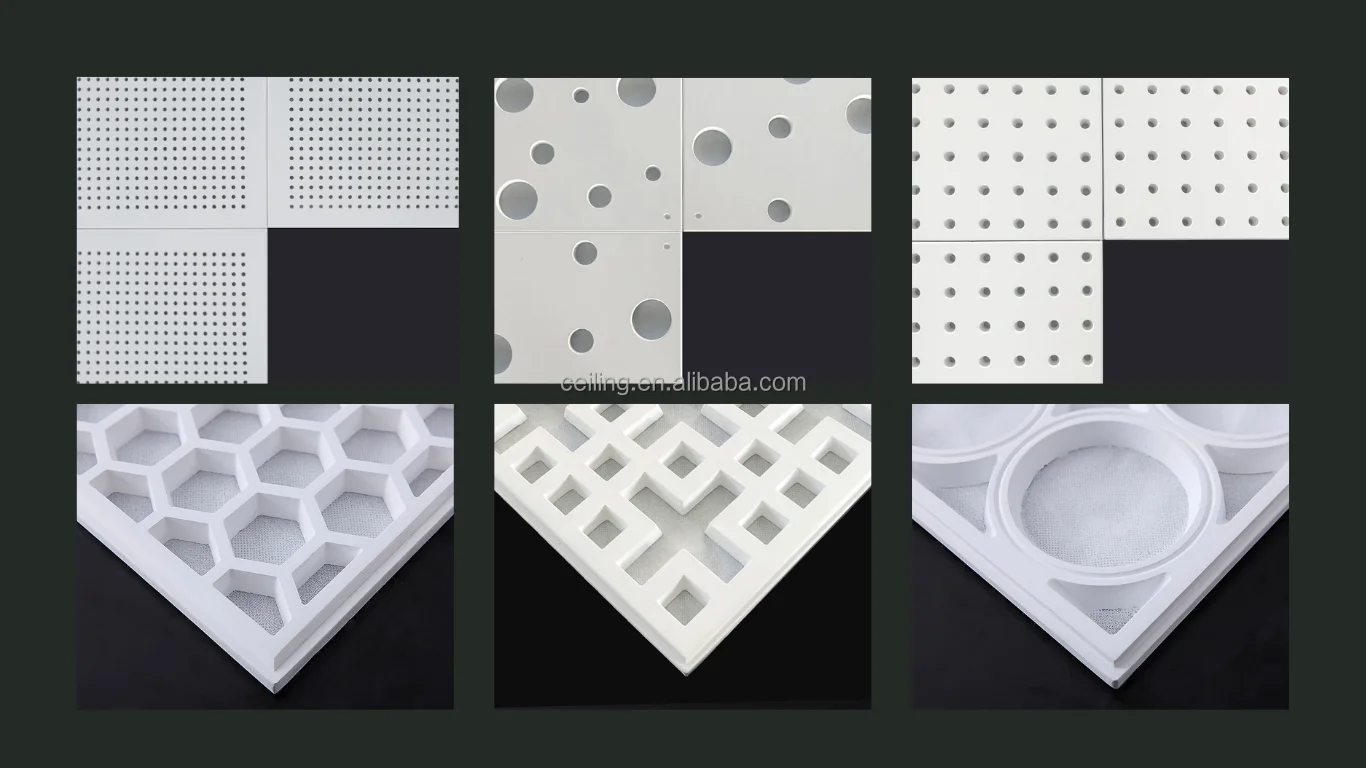 Gypsum False Ceiling Price/ Gypsum Ceiling Panels For Office/ Gypsum