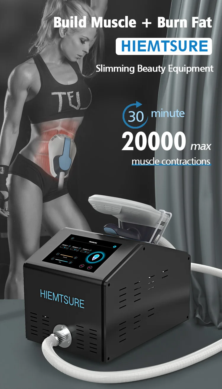 Body sculpting system HIEMT machine 7 tesla non-invasive body sculpting electromagnetic muscle stimulation device LF-445