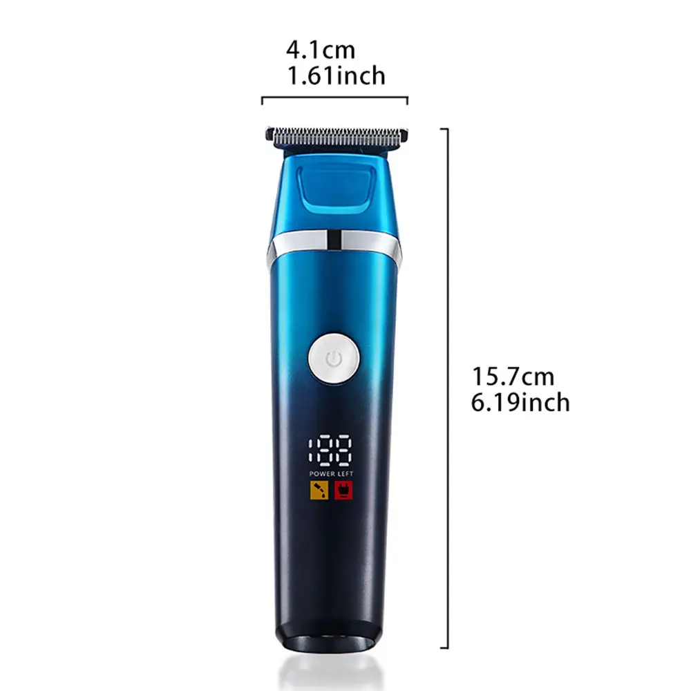 Professional Rechargeable Electric Hair for Clipper with Adjustable Blade Head Household and Hotel Use English Operating manufacture