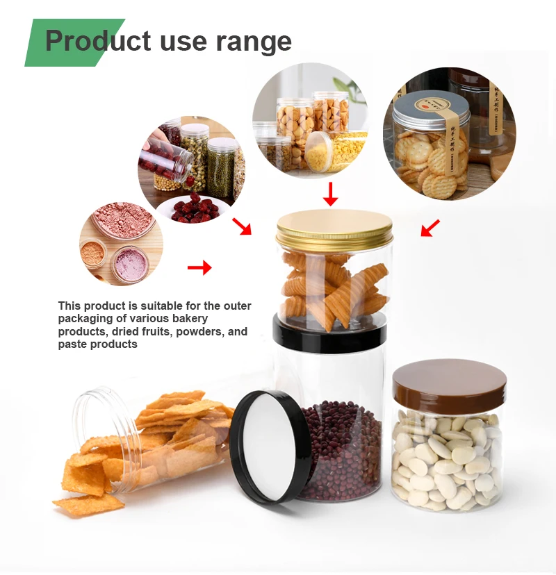 Cosmetic Body Scrub Container 30g 50g 100g 150g 250g 300g 500g