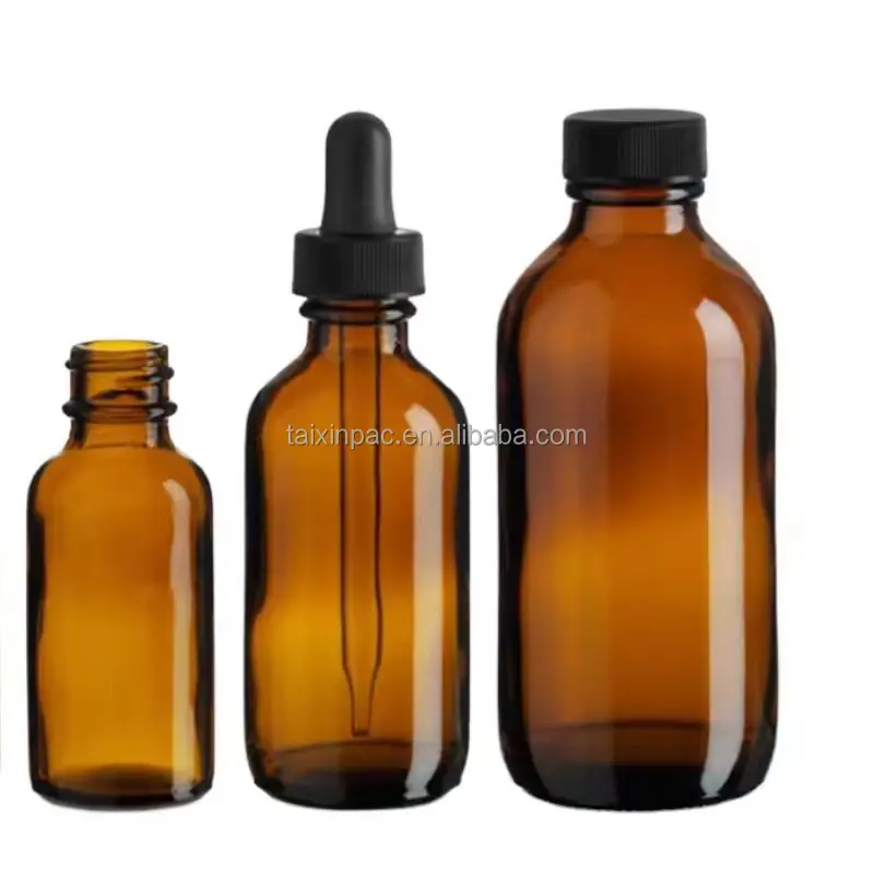 Wholesale 40ml Mini Syrup Gallon Glass Bottle Container Screw Cap Handle Wine Vodka Liquor Bottles Honey Growler Jugs Packaging