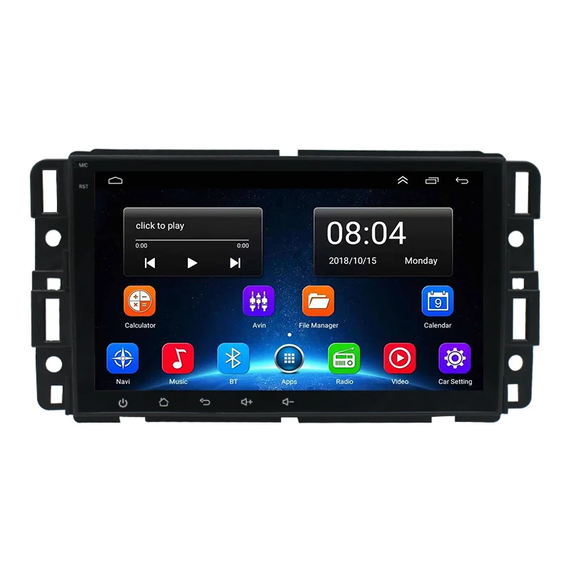 Android Car Radio 7 Inch Double Din 2din Car Dvd Player for GMC Acadia Denali Sierra Yukon Savana Chevrolet Silverado 1500 2500