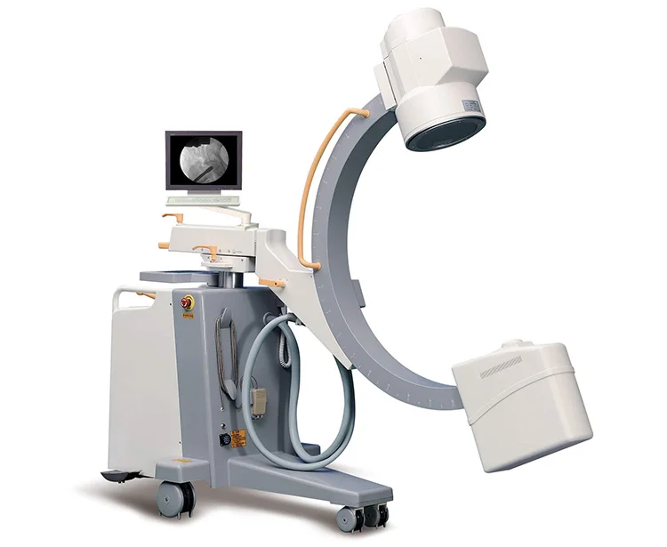 China Cheap Price High Frequency Portable Mobile c Arm System X Ray Machine factory