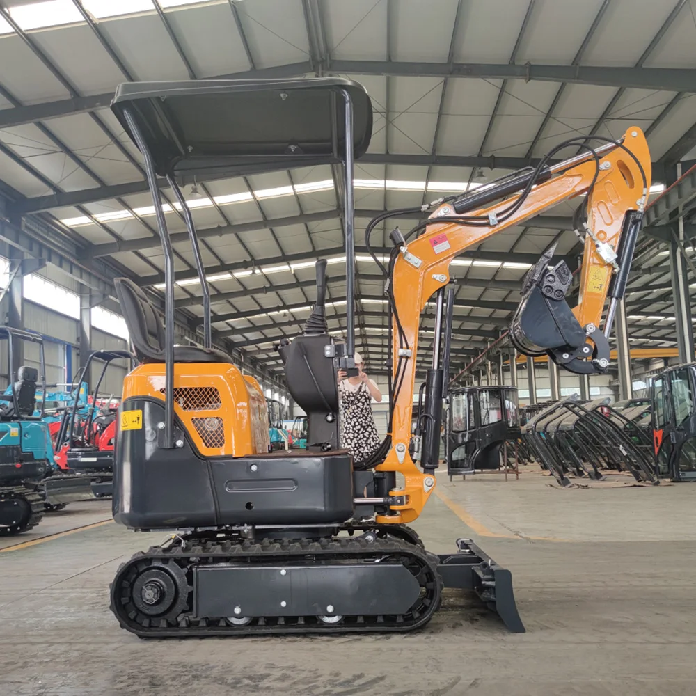 Free Shipping Mini Excavator 1 Ton 2 Ton 3 Ton Hydraulic Excavator Mini Digger Crawler Excavator for Sale