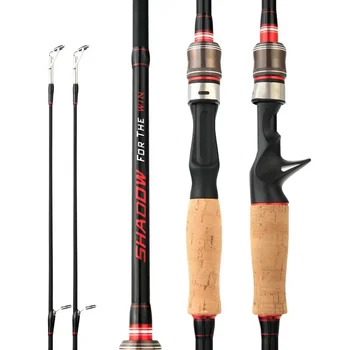Single or Double Rod Tips Carbon Fiber Lure Rod with Straight Handle or Pistol Grip Set ML Road Slide Fishing Rods – Rod – view 3