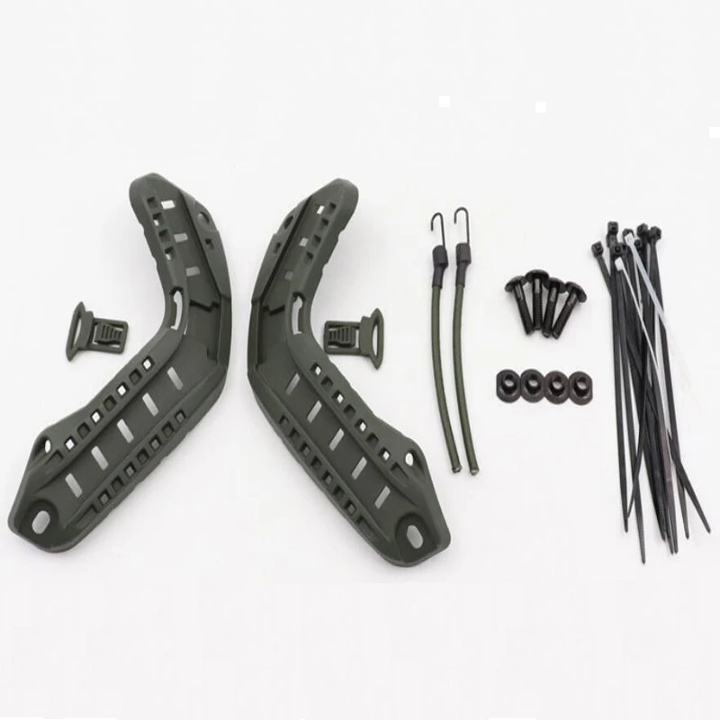High Quality Tactical Helmet Side Rails Bracket Fast Hollow Helmet Side Rail