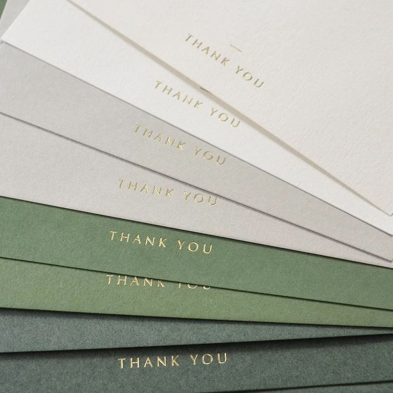 Recycled Custom Business Card Rose Pink Embossed Printed Paper Thank