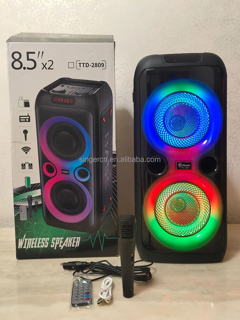 TTD-2809 paシステムスピーカーウーファースーパーベース