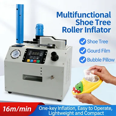 Filling SealingHigh Inflation Efficiency Air Bag Wrap Roll Cushion Machine for Shoes Support Bubble Cushion Bag Pillow Making
