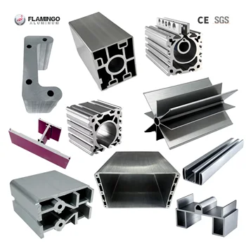 Industrial Aluminum Alloy Pipe Custom-made Mold Aluminum Extrus Industri Industrial Aluminum U-shaped Trough Aluminum