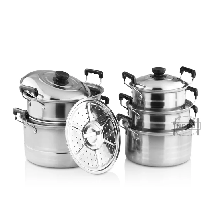 Wholesale 10piece Stainless Steel Kitchen Multifunction Cooking Pot