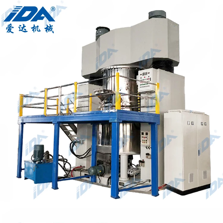Large Capacity Quality 1000L High Performance Planetary Mixer with Twist Mixing Paddle for Synthetic Rubber Production