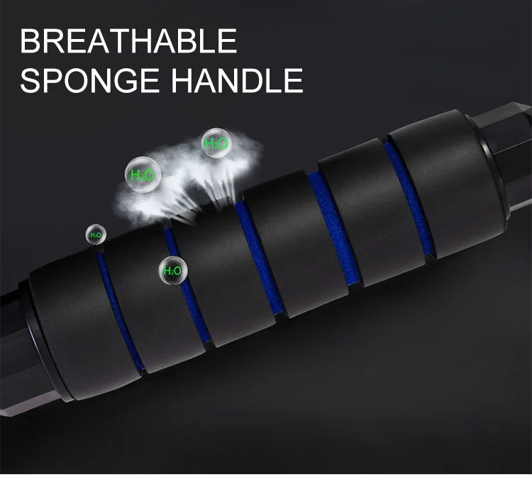 Adjustable Heavy Pvc Steel Wire Weighted Speed Skipping Jump Rope For