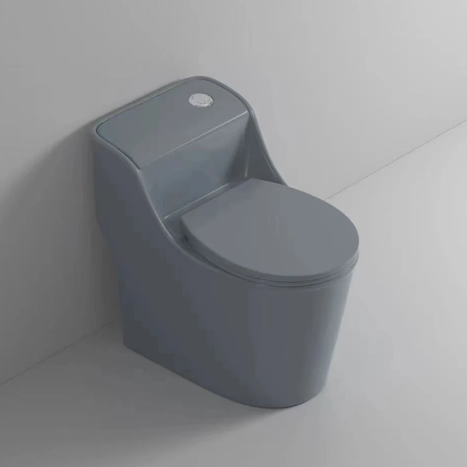 Amaze light luxury modern creative small household flush toilet custom color bathroom siphon type ceramic toilet manufacture