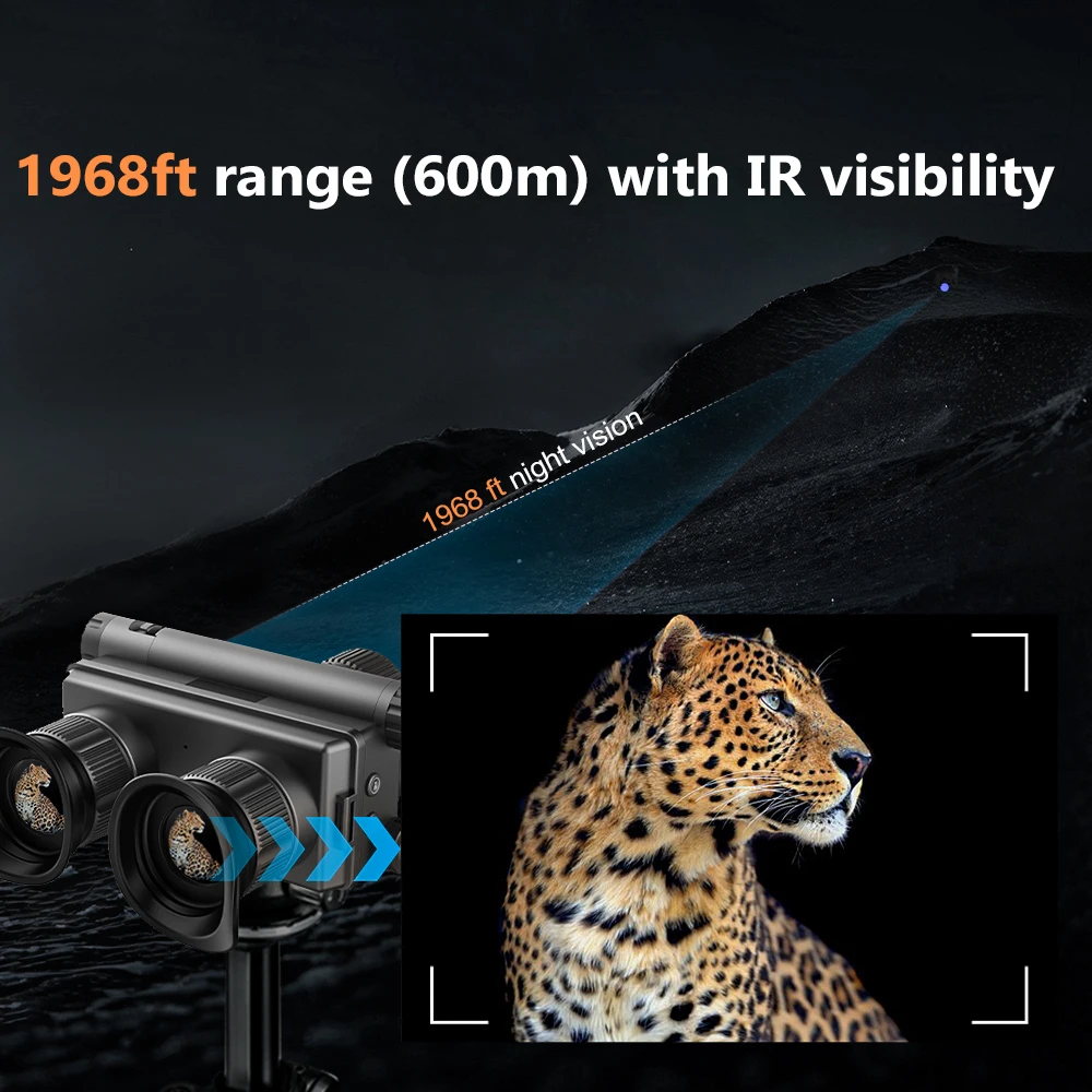 Z9157ナイトビジョン双眼鏡600m4Kナイトビジョンゴーグル大人用バード