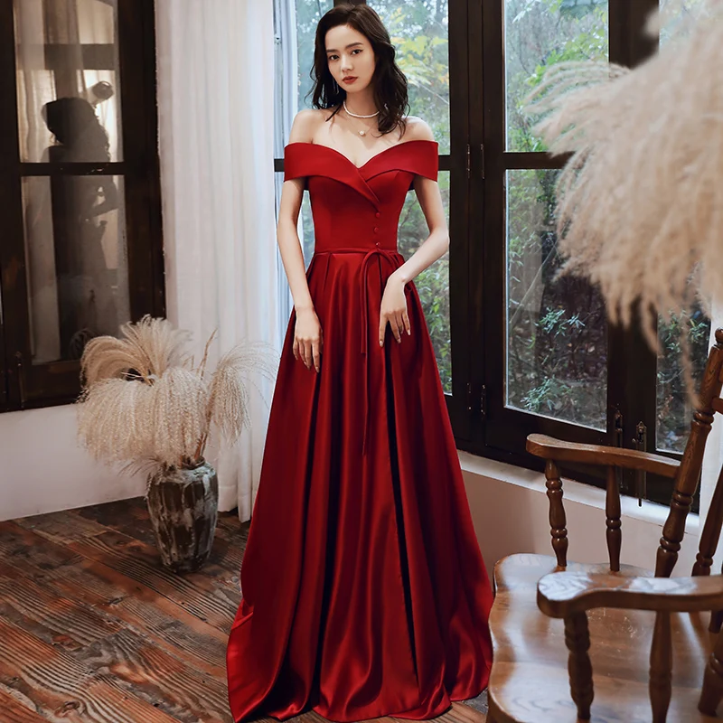 Prom Red Off The Shoulder Debs Dress Shop Plus Size 2020 Sexy Side