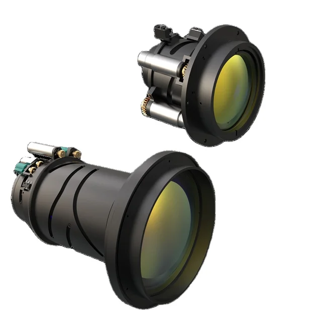 Infrared module thermal core with continuous zoom lens motorized lens fixed lens customization