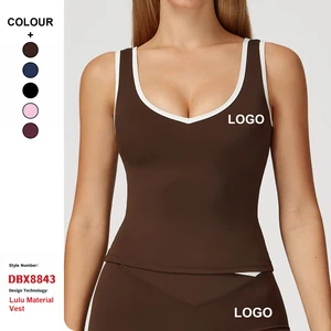 Custom High-Quality Quick-Drying Breathable Tights Women'S Backless Yoga Vests Women Gym Fitness Workout Tops Workout Bra