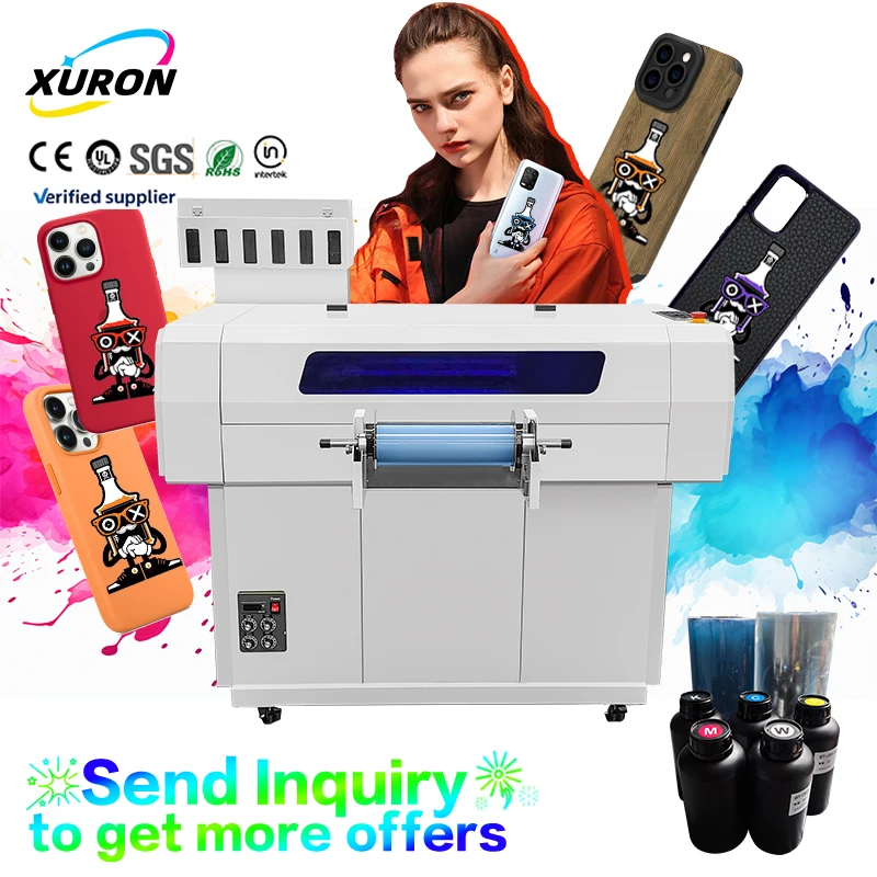 UV LED DTF Multicolor Printer High-Performance Magic Textile Decoration Multifunctional with New Pigment Ink