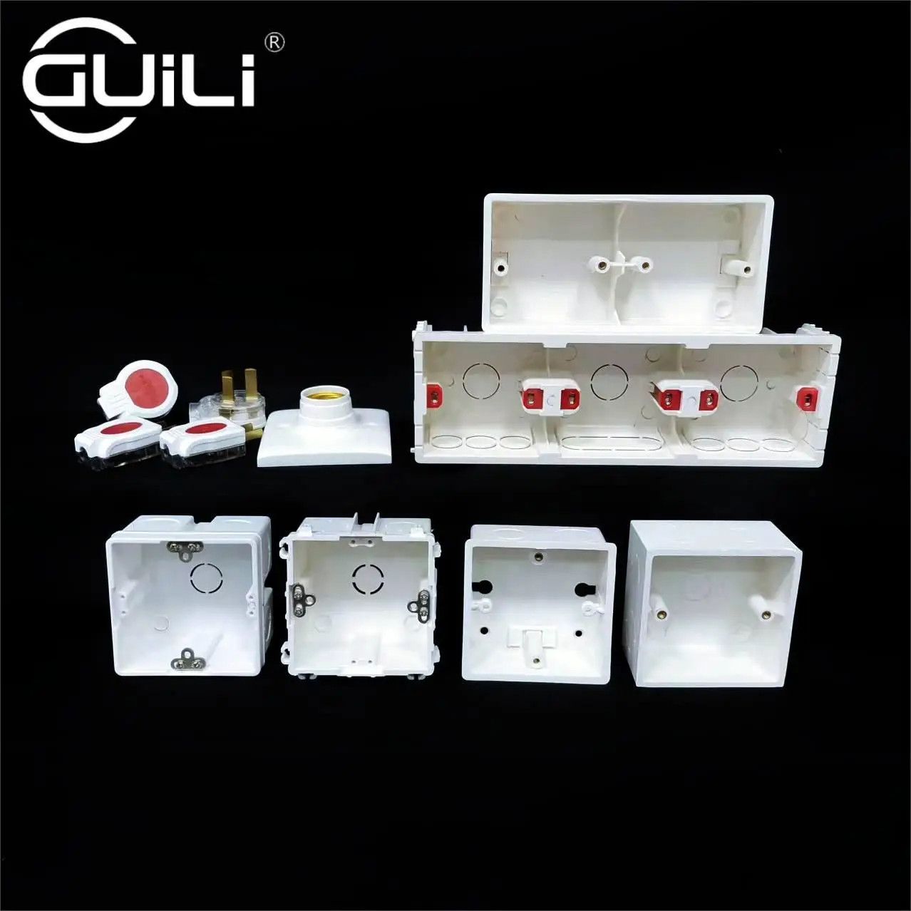 86 Type Wall Switch Box Deep Case Recessed Mount Backbox Protection Cover Waterproof Dustproof PVC Wall Switch Socket Box 1 Gang