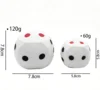 7,8*7,8*7,8 cm (TPR, farine) Dés (grands)