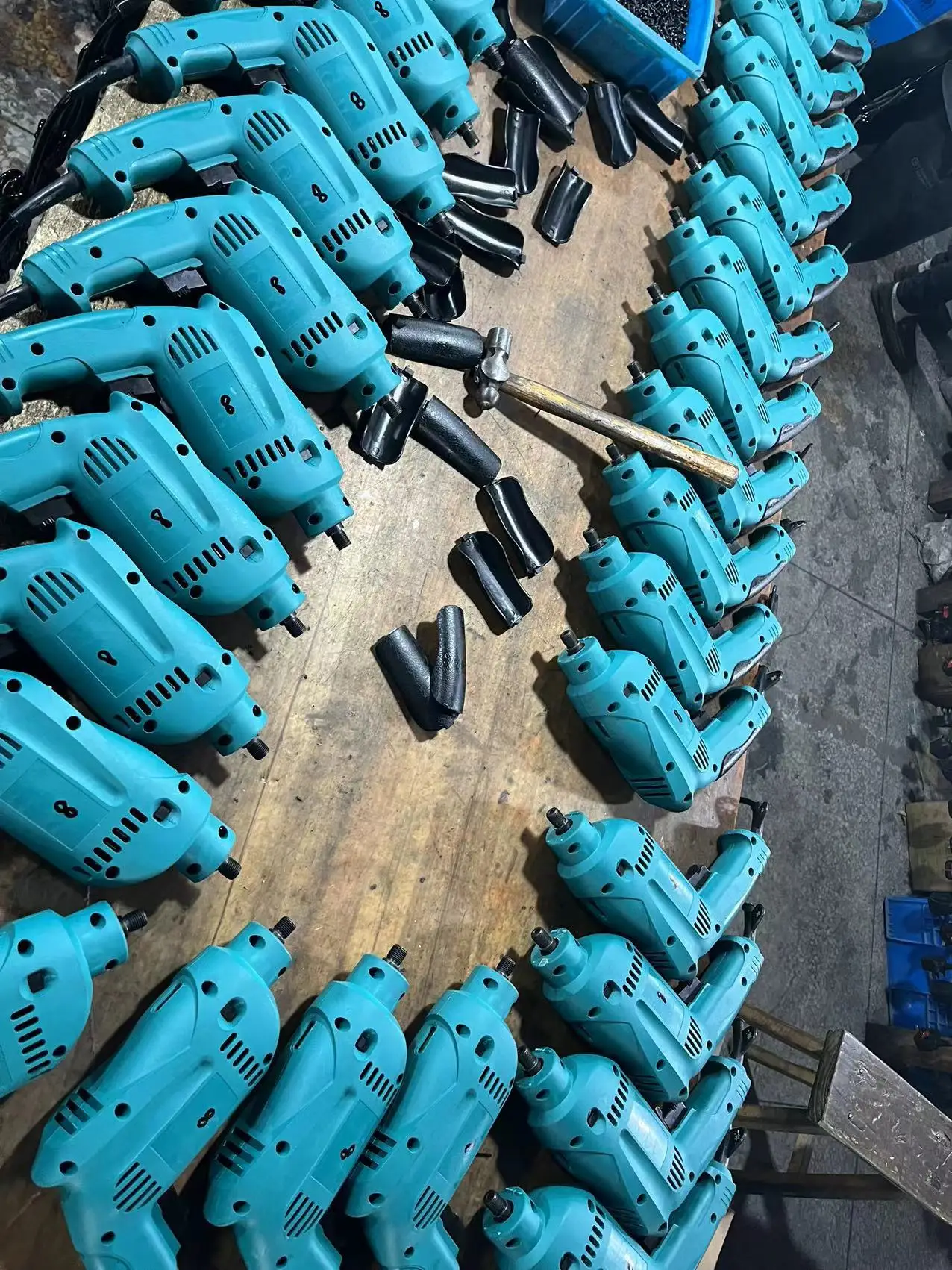 220v Durable Cordless Impact Drill Set Household Power Tools Electric