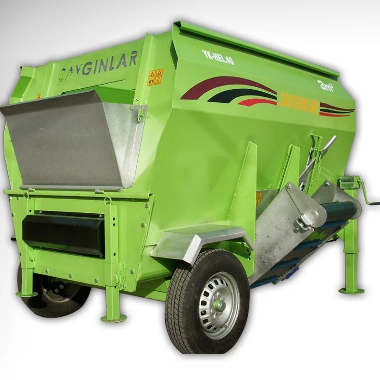 Tmr Wagon Feed Mixer 3m3 Both Electric And Tractor Pto Powered Animal Feed Mixers Equipment
