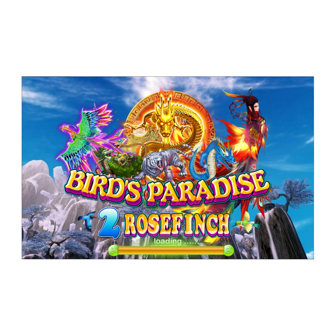 Bird's Paradise 2 Rosefinch Arcade Skilled Fish Game Table - 6-10