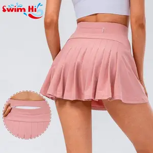 Women Athletic Golf Skorts Activewear Running Sport Workout Skirts With Pockets Shorts Tennis Skirts