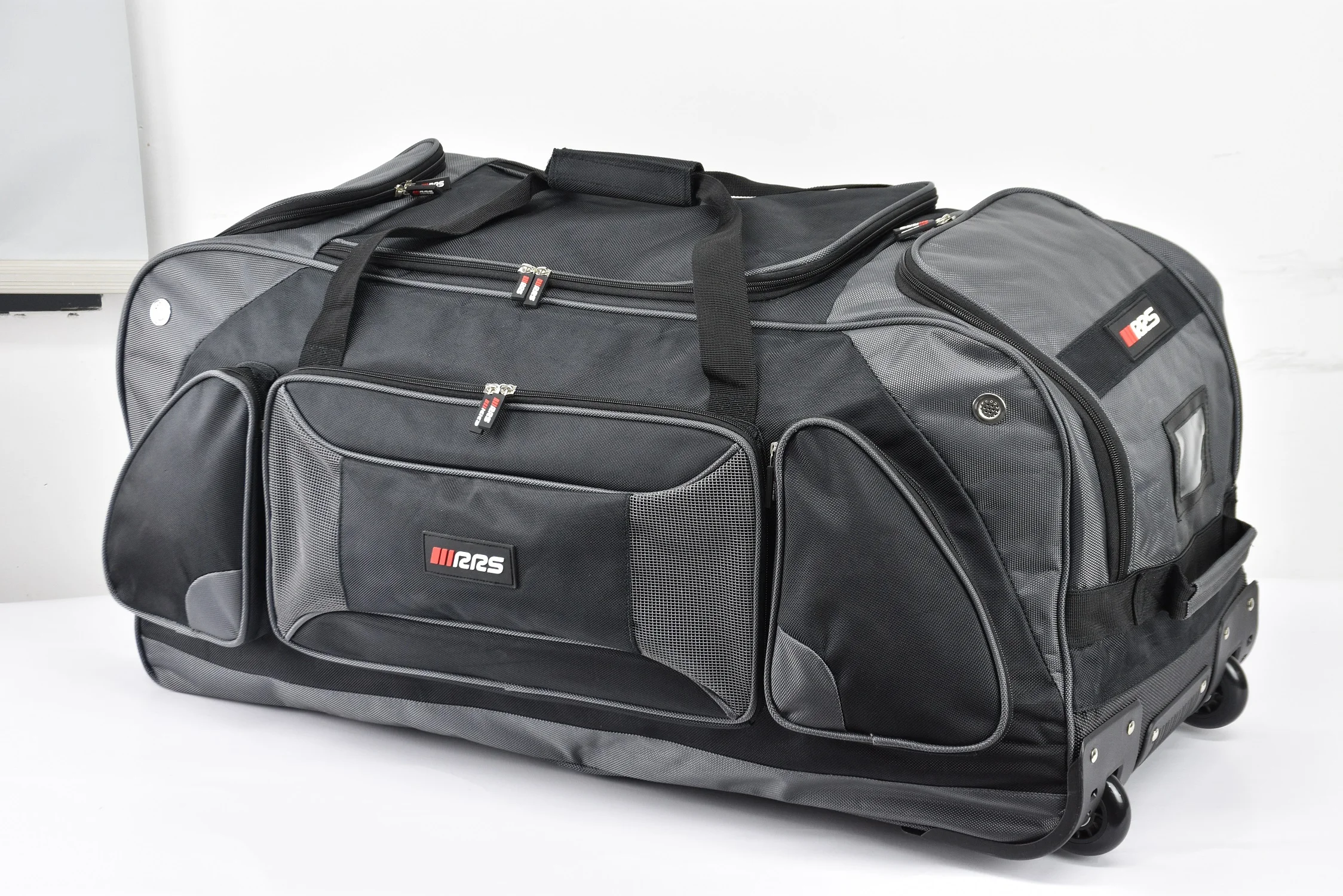 Rolling Wheel Trolley Duffel Bag for Motorcycle Gear