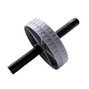 Rueda Abdominal de 15cm con Rueda Sencilla - Gris