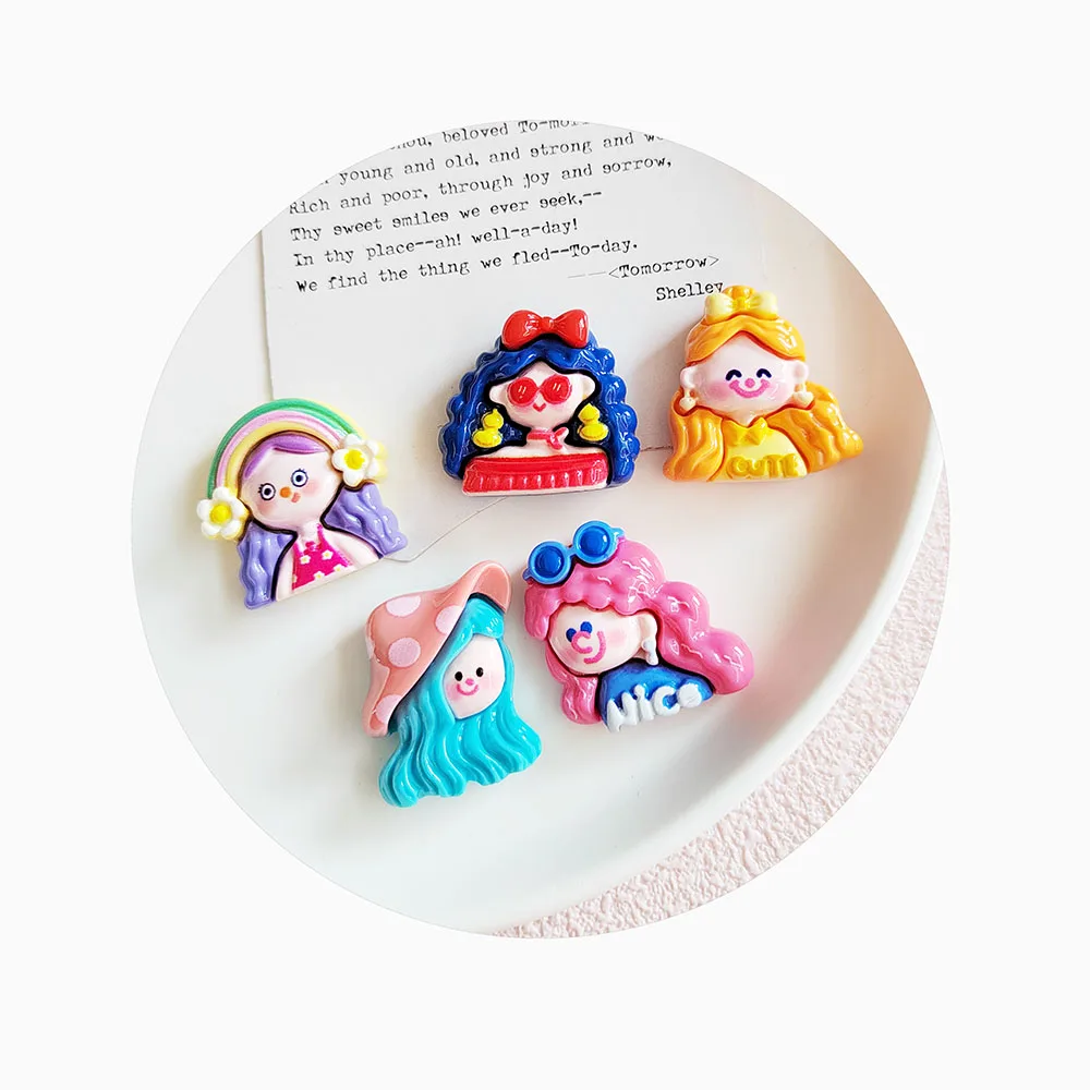 1/2 Large Winnie Pooh Bear Flatback Resin Cabochon Embellishment