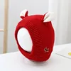 Cucciolo con ricamo orecchie - rosso