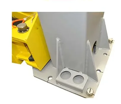 4T Manual Two Side Release Car Lift Two Post Hydraulic Lift Car Hoist Double Cylinder Lift with CE Certification