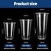Vasos de PP transparentes
