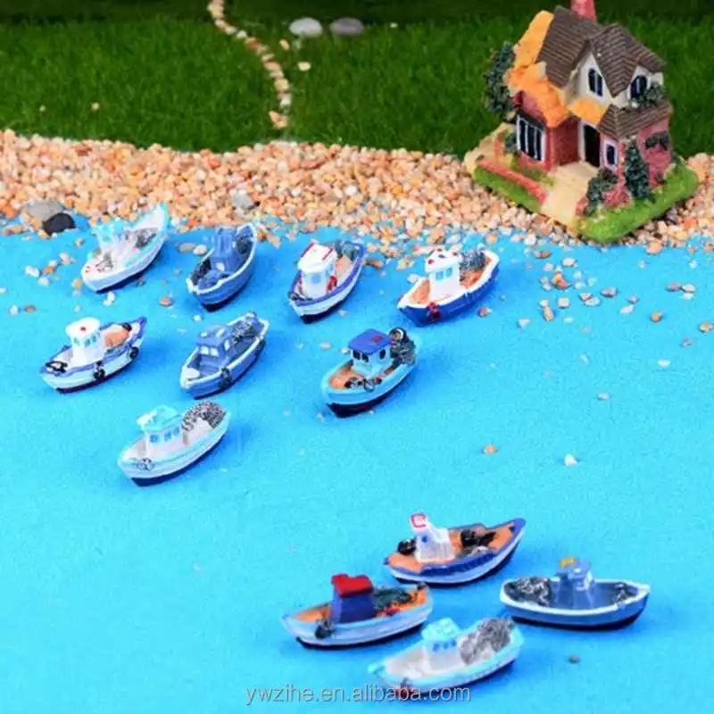 miniature toy boats