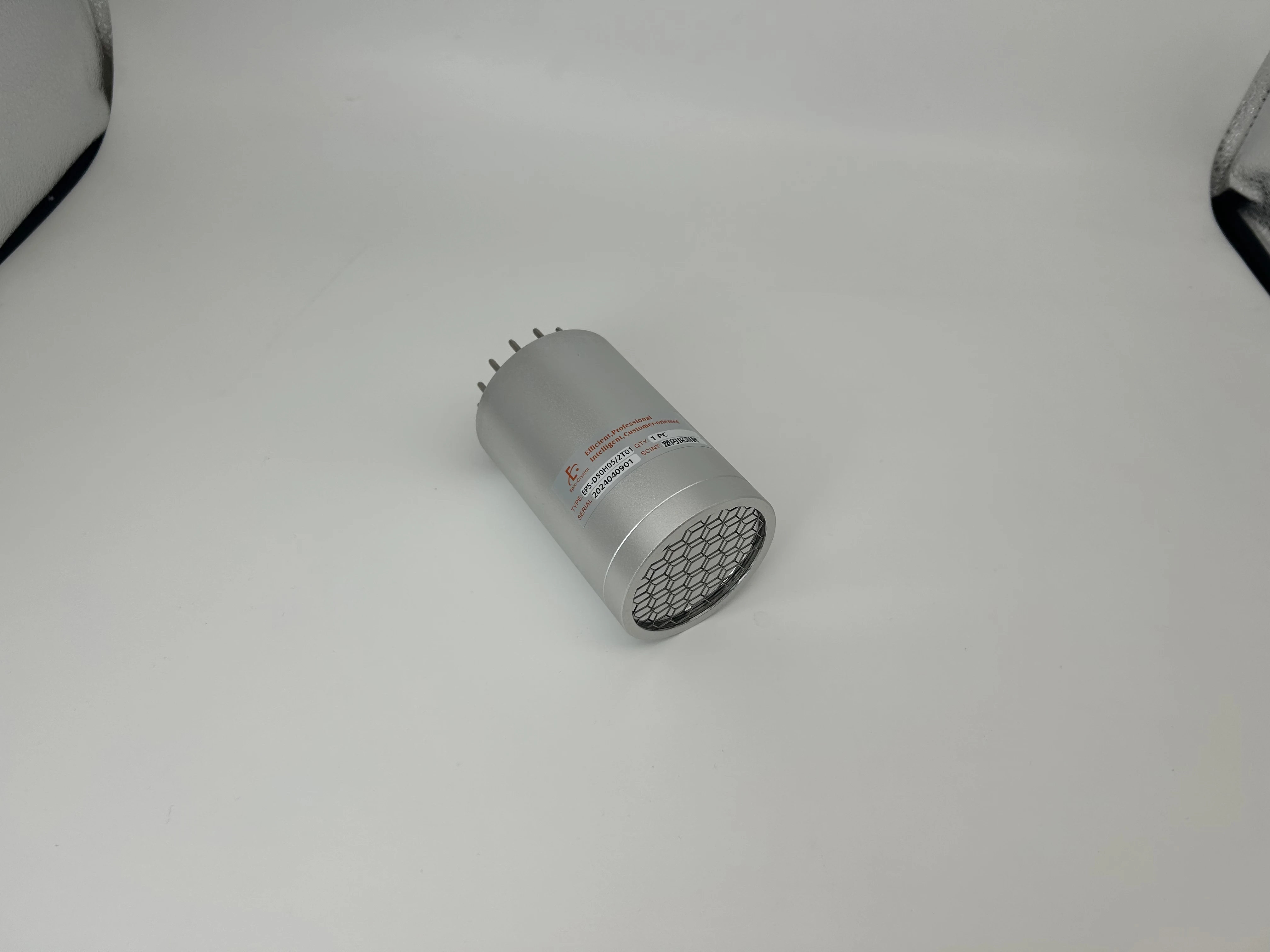 2 Inch Plastic  Scintillator Detector With Cr105 Pmt and Votalge Divider Mylar Film Steel Mesh