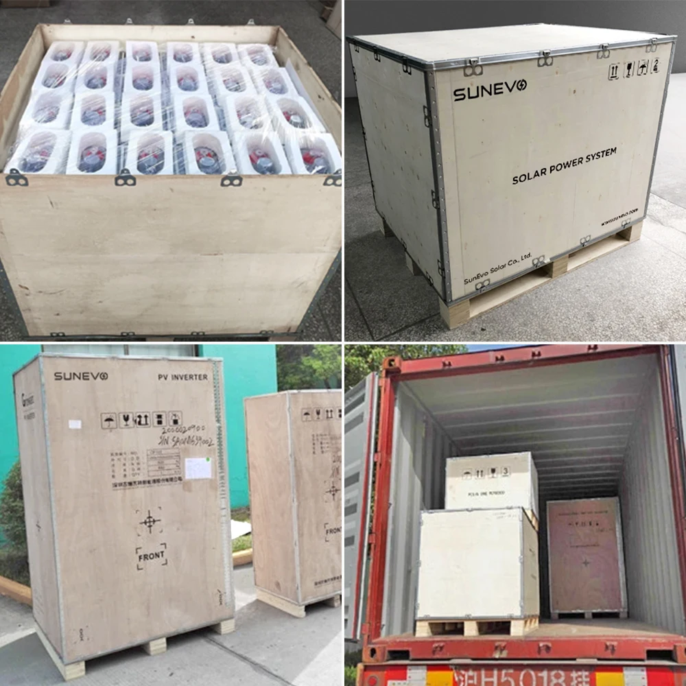 Sunevo Wholesale Price Solar Energy System 30kw 50Kw 100kw 200kw 500kw Complete on Grid Solar Power System Commercial Industrial