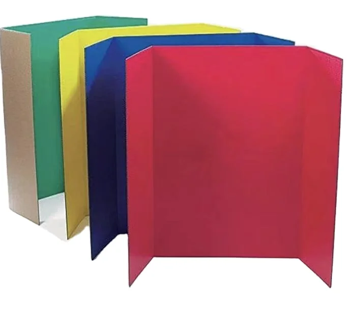 Wholesale Corrugated Card Board With Tri Folded Board For Display 