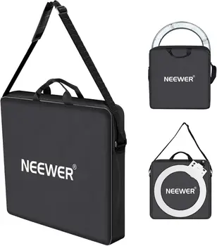 Neewer Photography Carrying Bag Protective Case Compatible with 18 Inches Camera Ring Light - 20.47x20.47 Inches/52x52