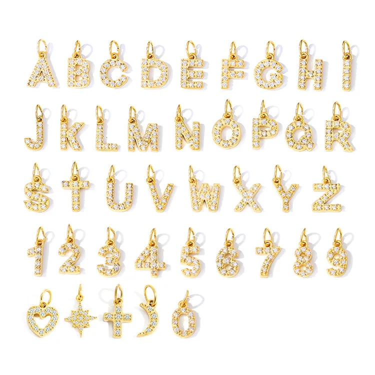 Wholesale Stainless Teel Initial Letter Pendant,30 Pieces
