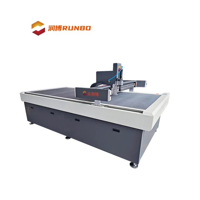 Runbo KT Board Printed Gift Box Cutting Machine for Leather Production Model with CCD Camera for the Packaging Industry