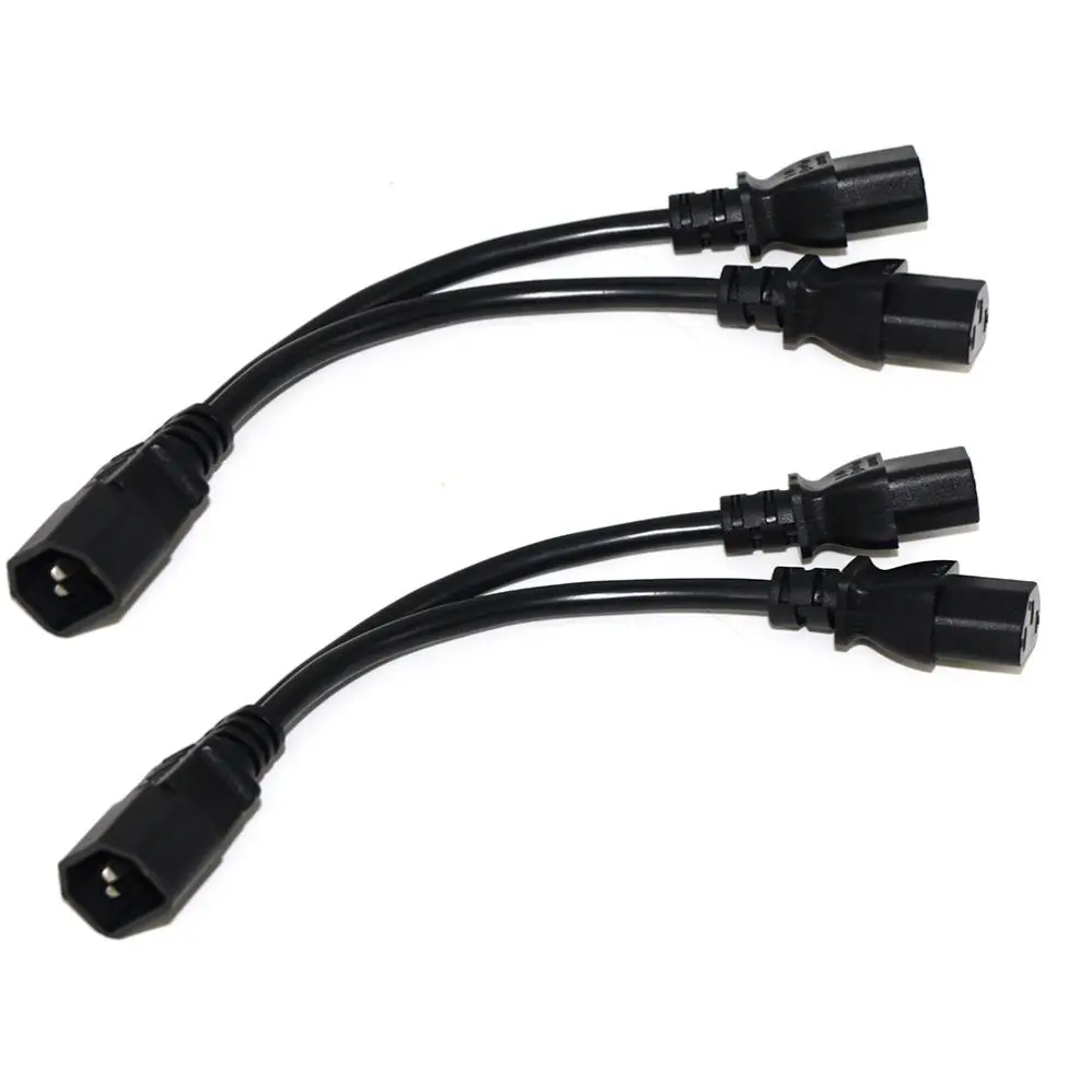 US Approval Mains Lead Flat Plug Nema 515P to Iec C5 Female Connector Usa Ac Power Cord To C5 21